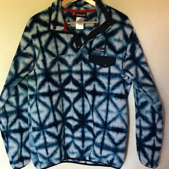 Patagonia Jackets & Blazers - Patagonia Synchilla Tie Dye Print Fleece Pullover